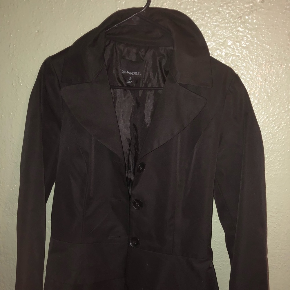 Cynthia Rowley jacket.